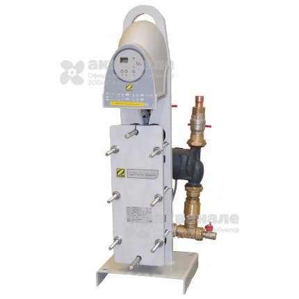 Пластинчатый теплообменник для бассейна Zodiac UAN/UAP 240 с цифровым термостатом WJ000008